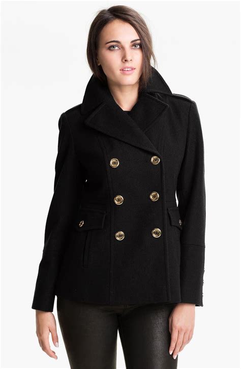 michael kors women's peacoat|Michael Kors wool winter coats.